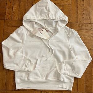 Loveshackfancy NWT Kirby Hoodie White